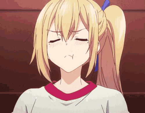 Anime tsundere gif